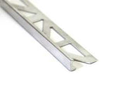 Emser Tile Signature Series ZBL300-400-12525-1 Edge Protector Trim, Aluminum, Natural